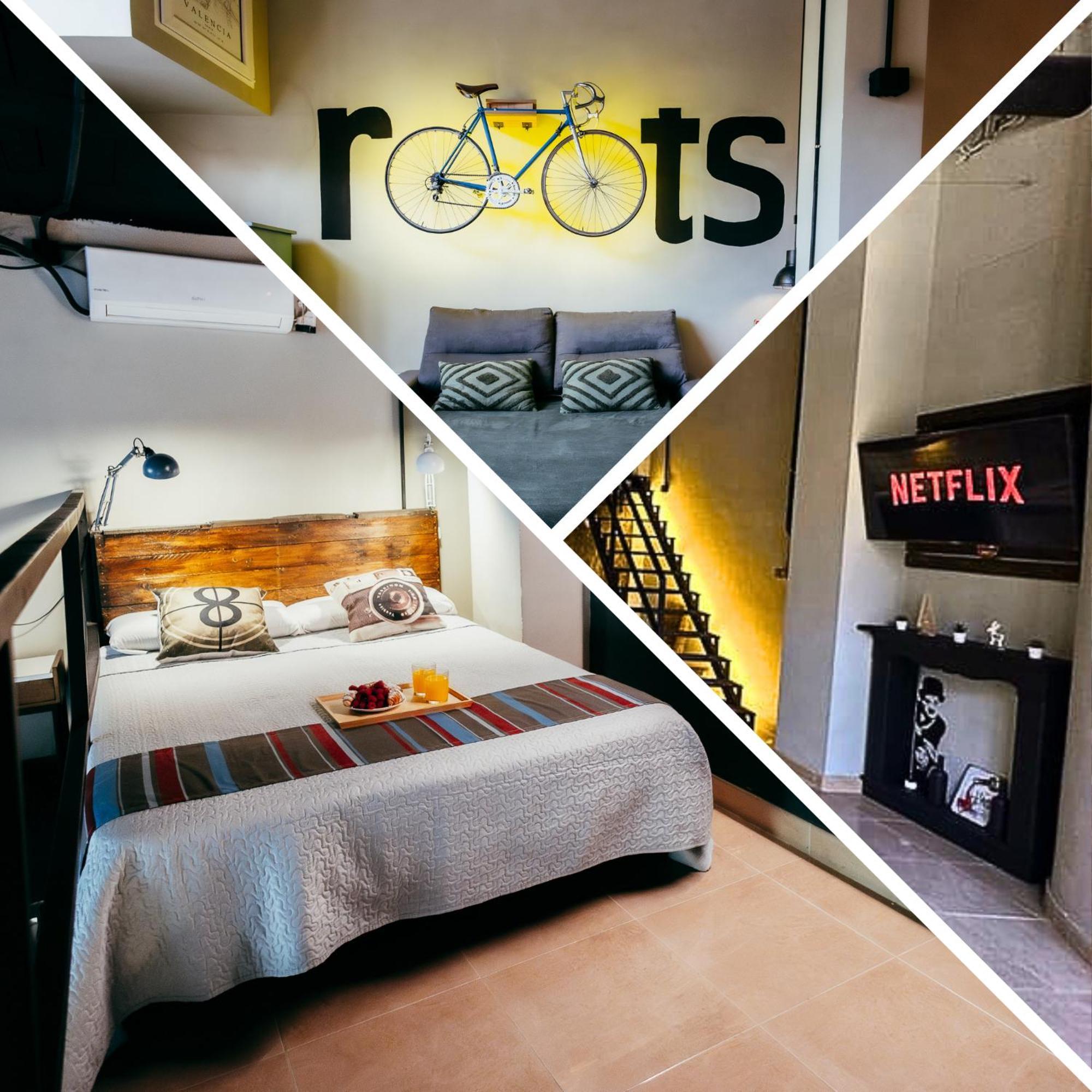 ולנסיה Apartment Ruzafa Roots, 12 Min To Centre, Smart Tv, Wine מראה חיצוני תמונה